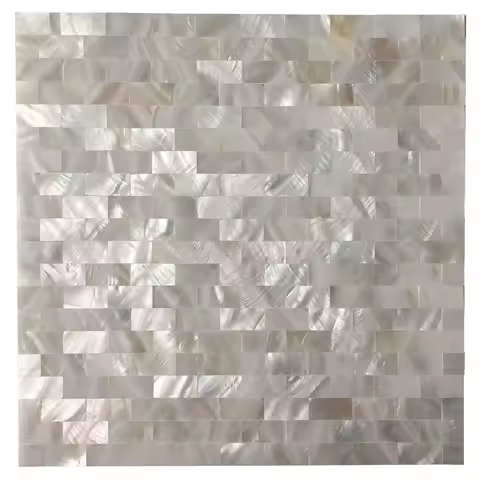 Premium Mother of Pearl Mosaic Tile Eco-Friendly Wall Art Natural Shell Kitchen Backsplash Bathroom 
