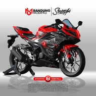 Semifull Striping Honda CBR 150R KR45 R Motif 1 CBR150 R/ K45R/ Honda/ RR/ Sticker/ Sticker/ Stripin