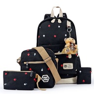 Sling Bag Backpack Package Children School Character Fashion Backpack Cute Batam Canvas Premium Invi