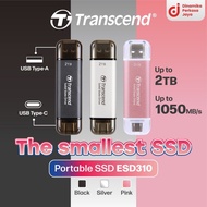 Transcend External Ssd Portable Esd310C 256Gb/512Gb/1Tb/2Tb