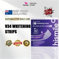 Hismile V34 Teeth Whitening Strips, Purple Tooth Whitening, Tooth Stain Treatment