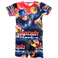 Sc COLLECTION / Male Settings MOTIF CAPTAIN AMERICA Clothes Children | Superhero Clothes Costume Boys Men CAPTAIN AMERICA CAPTAIN American SPIDERMAN BATMAN SUPERMAN HULK