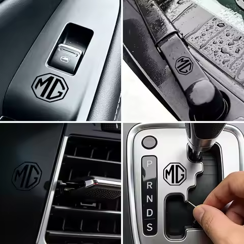 Car Logo Sticker Emblem Auto Interior Exterior Decor Universal For MG RX5 RX8 350 550 6 3 5 7 ZR ZS 
