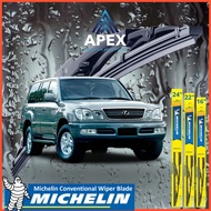 MICHELIN RAINFORCE CONVENTIONAL WIPER SET FOR LC CYGNUS FRONT AND REAR
