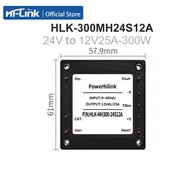 300W DC-DC Converter HLK-300MH24S28A HLK-300MH24S24A HLK-300MH24S12A Input 9-36VDC Output 24/28V/,In