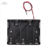 5 x 1.5V AA Battery Slot Holder Case Box Wire Black