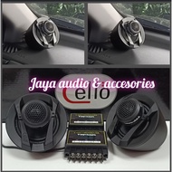 Tenssis 2-way Speaker PNP mounting Midrange 3inch And Tweeter Tenssis Include Crossover 3way Tenssis