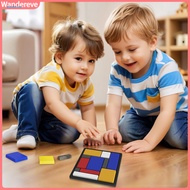 Wandereve| 1/2 Pcs Logic Puzzle Brain Teaser Game for Kids Adults – 88 Challenging Portable Educatio