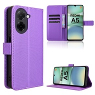 Lật trường hợp đối với Xiaomi Redmi A5 4G trường hợp ví Ốp lưng cho Redmi chất liệu da PU A5 4G Ốp đ