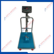 Timbangan Duduk Digital Stainless A12E 150Kg Timbangan Ayam dan Ikan Basah Plat 40x50cm Renkmhe