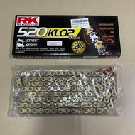 RK RANTAI ORING GS520KLO2 O-RING CHAIN GOLD COLOUR WARNA EMAS 520KLO2 GS520KLO2X120L RANTAI ORING + 
