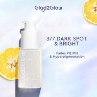 Glad2Glow Yuja Symwhite 377 Dark Spot Serum Skincare Whitening Fade Dark Spot remover treatment Brig