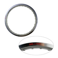 Motorcycle Black Silver Steel Rims Rim 2.15X19 2.15 19 Inch 2.15*19 32 / 36 Spokes Holes High Streng