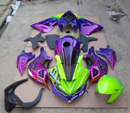 Full Body Fairing Modifikasi Model Ninja ZX-25R ZX25R PNP Kawasaki Ninja 250R Karbu 2008-2012