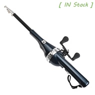 [ IN STOCK ] Fishing Rod, 131cm Foldable Fish Pole Reel Combo, Mini Portable with Fishing Line Teles