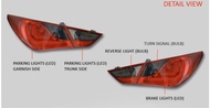 Hyundai Sonata YF 2010 2011 2012 2013 2014 light bar led tail lamp Taiwan taillamp taillight bodykit