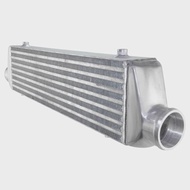 FMIC Intercooler Universal Aluminum Bar & Plate In/outlet 2.5" inch 64mm Turbo Engine 350HP to 35PSI