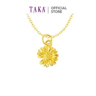 FC1 TAKA Jewellery 999 Pure Gold Mini Daisy Pendant