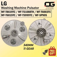 34cm LG WF-T9000 / WF-T755 / WF-CL700V / WF-HF800GP / WF-HF105GP / WF-SP90S Pulsator Mesin Basuh LG 