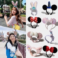 Disney Disney Headband Mickey Minnie Hair Accessories Star Dew Lingna Belle Hairpin Headband Female 