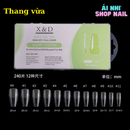 [ X&D ] Móng úp tay/ chân -Tặng keo mxbon dán móng- Kích thước Ngắn/ Dài/ Vừa- Phom Nhọn/ Vuông/ Tha