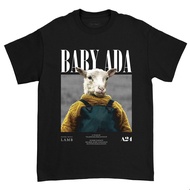 S-5XL Ready stock Baby ADA Movie T-Shirt - LAMB A24 Movie T-shit COD