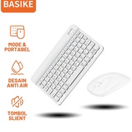 Basice Mouse Keyboard Wireless Bluetooth 16DPI Adjustable Ergonomic Mini For PC Laptop iPad Code Q1F