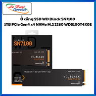 Ổ cứng SSD Western Digital Black SN7100 1TB PCIe Gen4 x4 NVMe M.2 2280 WDS100T4X0E - Hàng Chính Hã