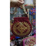 Indian Embroidered Arm Bag