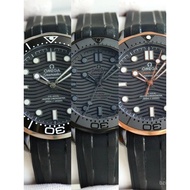 3 Colors Back Transparent Styles Almost Consistent Ceramic Bezel Seagull Movement Black Samurai Omeg