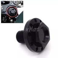 Motorcycle Black CNC Aluminum Steering Stem Bolt For Harley Sportster XL 1200 883 48