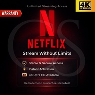 NETFLIX Account 4K Flix Account Premium Plan | Instant Deliver