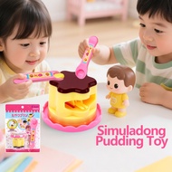 Bubu Pudding Feeding Toy Simulation Role Play Strawberry Pudding Toy Creative Simulation Toy