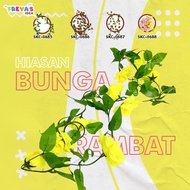 FR-C685 C688 Bunga Rambat Plastik Peony Juntai Mawar Dekorasi Dinding / Artificial Flower Rose Daun Gantung Hiasan Multifungsi