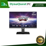 MSI G272QPF 27" Rapid IPS 165Hz WQHD 2560X1440 1ms Esports Gaming Monitor