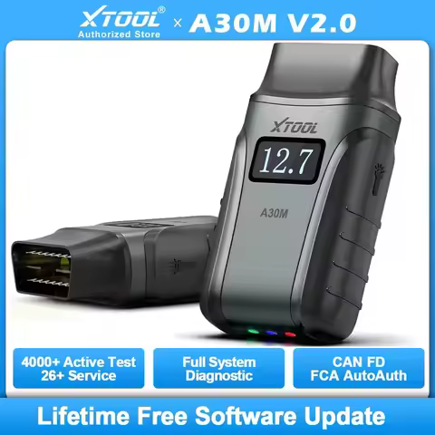 Newest XTOOL Anyscan A30M Lifetime Free Update ALL System Car Diagnostic Tools 26 Resets Bi-directio