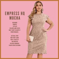 ◹ ∈ ♒ Yunik Fashion  HQ EMPRESS FORMAL DRESS wedding ninang dress wedding dress lace dress
