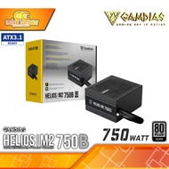POWER SUPPLY GAMDIAS HELIOS M2-750B 750W 80+ Silver ATX 3.1 - Non Modular