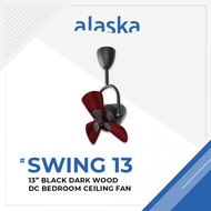 Alaska Swing DC Corner Ceiling Fan 13"