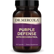 Dr. Mercola, Purple Defense with Resveratrol, 90 Servings (90 Capsules), Supports Memory and Concent