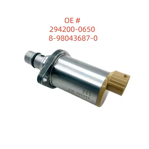 high quality 294200-0650 8-98043687-0 HP3 fuel pump pressure control valve for Hino J05E Truck