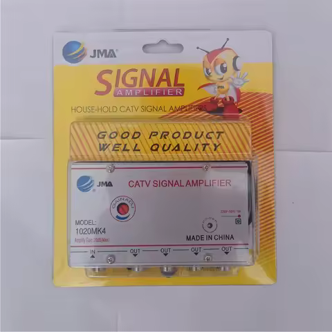 1 In 2/3/4/6/8 Out CATV Cable TV Splitter Amplifier 20dB Digital TV Antenna Signal Booster TV Amplif