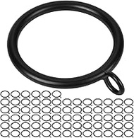 1.5-Inch Inner Diameter Metal Curtain Rings with Eyelets,Fits Up to 1 1/4-Inch Rod Wire Diameter 4.5