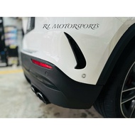 Mercedes Benz GLA H247 2022 2023 2024 AMG Rear bumper side canard fin air duct BODYKIT BODY KIT LIP