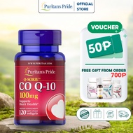Coenzyme Q10 Supplement Puritan's Pride Co Q10 Heart Health Support 100mg 60 Softgels