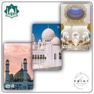 [2 SIDES] [Masjid] , 2 sides ATM skin | Decorative ATM Card Sticker, Apartment Card - Waterproof