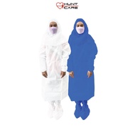 Isolation Gown Protective PPE Disposable Safety Gown Hospital Gown 隔离服 医用服 Gaun Perubatan Gaun Kesel