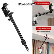MAINAUSHUI6K Baby Monitor Bed Bracket, 360° Rotation No Punching Mini Camera Holder, Camera Stand Ac