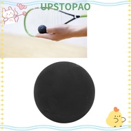 UPSTOPAO Squash Ball, 40MM Double Yellow Dot Rubber Squash Balls, Squash Racket Supplies Black Train