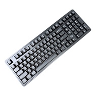 Second Hand Ajazz AK 980 Max Gaming Keyboard Black Beautiful Fierce RGB With Lights Normal Work